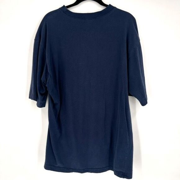 Vintage y2K Asterix Obelix shirt 1998 Albert Rene 100% cotton blue Large Funny - Picture 8 of 14